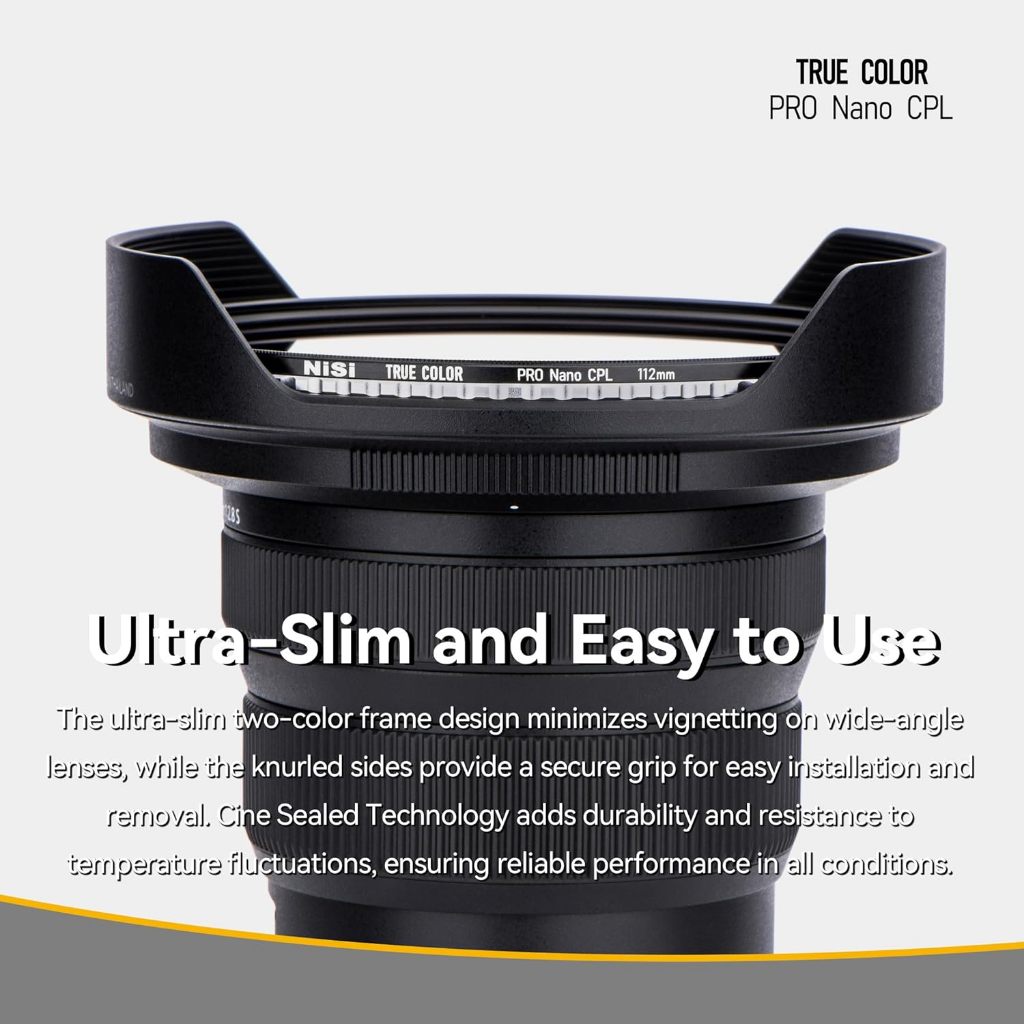 NISI True Color PRO Nano CPL Circular Polariser