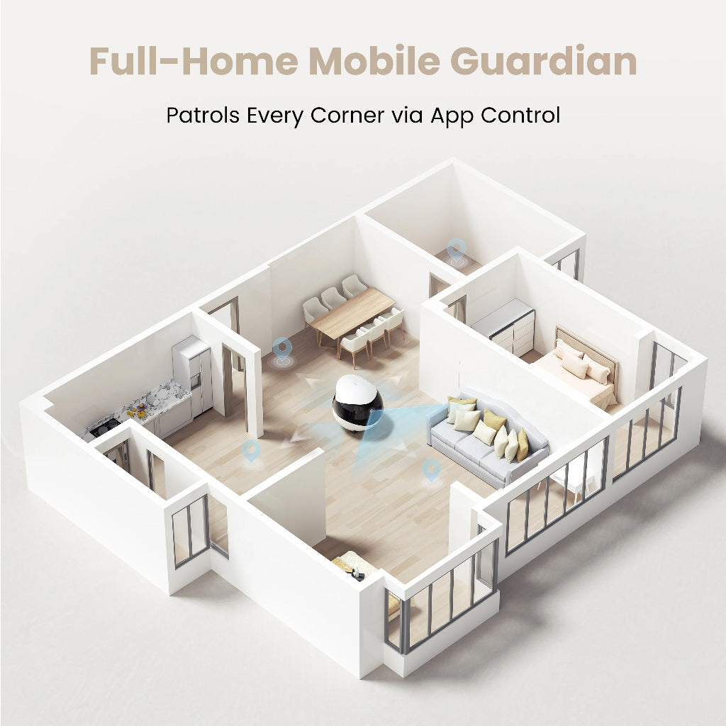 EBO Air 2 Companion Robot + 32gb Micro SD