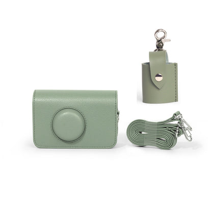 35mm Film Camera PU Leather Case Protector Camera Bag with Shoulder Strap for EKTAR H35 F9 Vibe