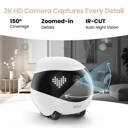 EBO Air 2 Companion Robot + 32gb Micro SD