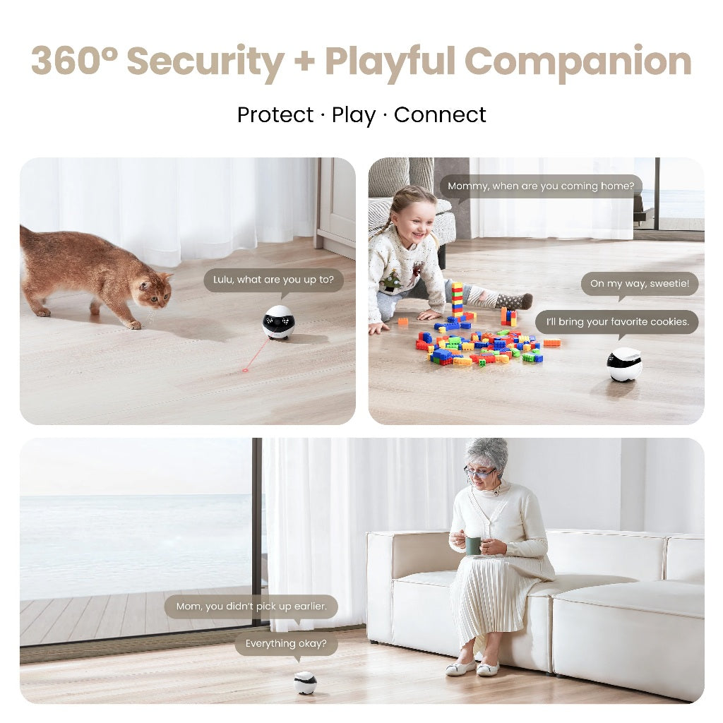 EBO Air 2 Companion Robot + 32gb Micro SD