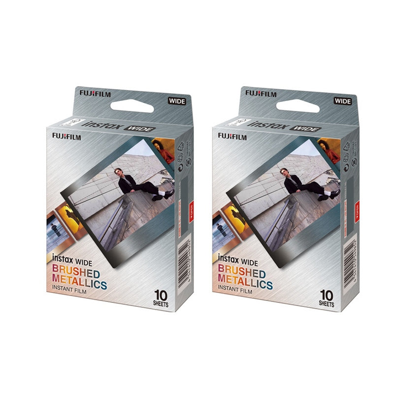 FUJIFILM INSTAX WIDE Brushed Metallics Instant Film (10 Exposures)