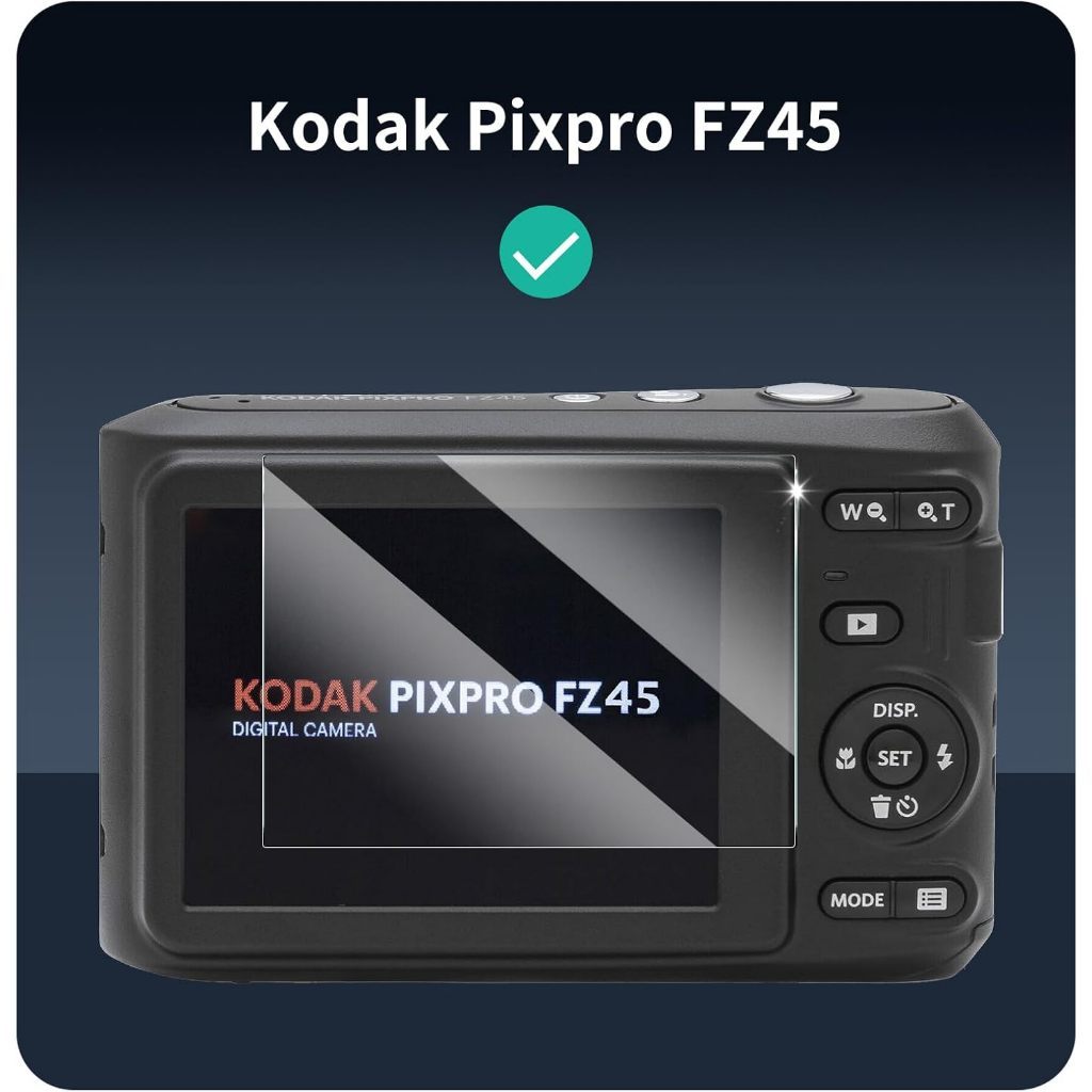 Kodak FZ45 Digital Camera Tempered glass