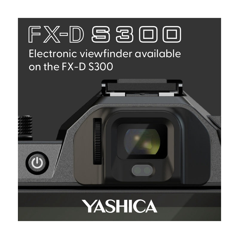 YASHICA FX-D S300 Digital Film Simulation Camera with Electronic View Finder
