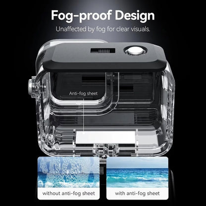 Telesin Insta360 Ace Pro 2 45M Waterproof Housing Underwater Dive Case