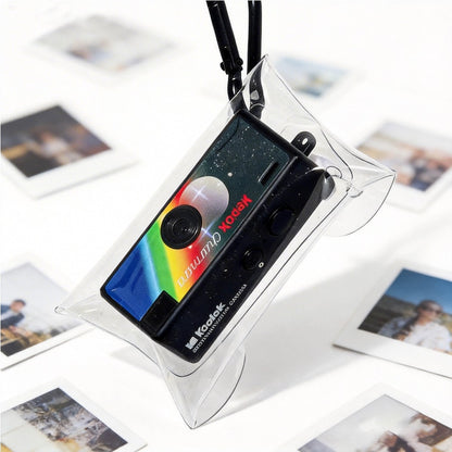 Kodak Charmera Camera Transparent protective bag Pouch keychain