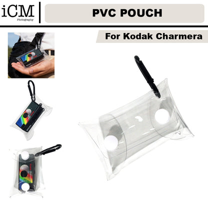 Kodak Charmera Camera Transparent protective bag Pouch keychain