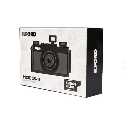 Ilford PIXIE 35-II 35mm Film Camera with Half Frame Adaptor