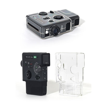 Instax Mini EVO Cinema Transparent Case Protective Camera Case with Strap