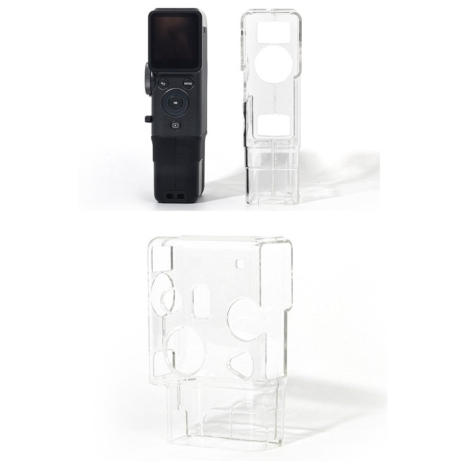 Instax Mini EVO Cinema Transparent Case Protective Camera Case with Strap