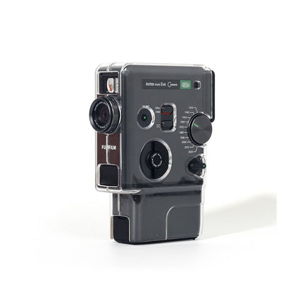 Instax Mini EVO Cinema Transparent Case Protective Camera Case with Strap