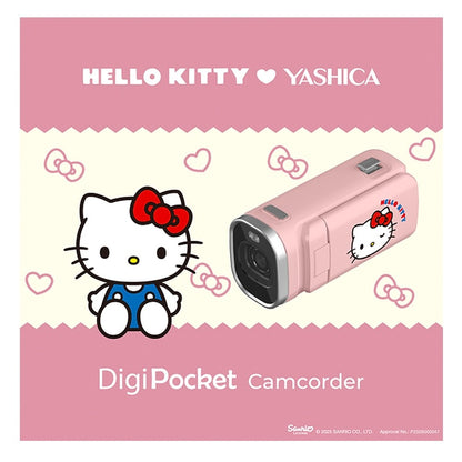 YASHICA Hello Kitty DigiPocket Camcorder Pink
