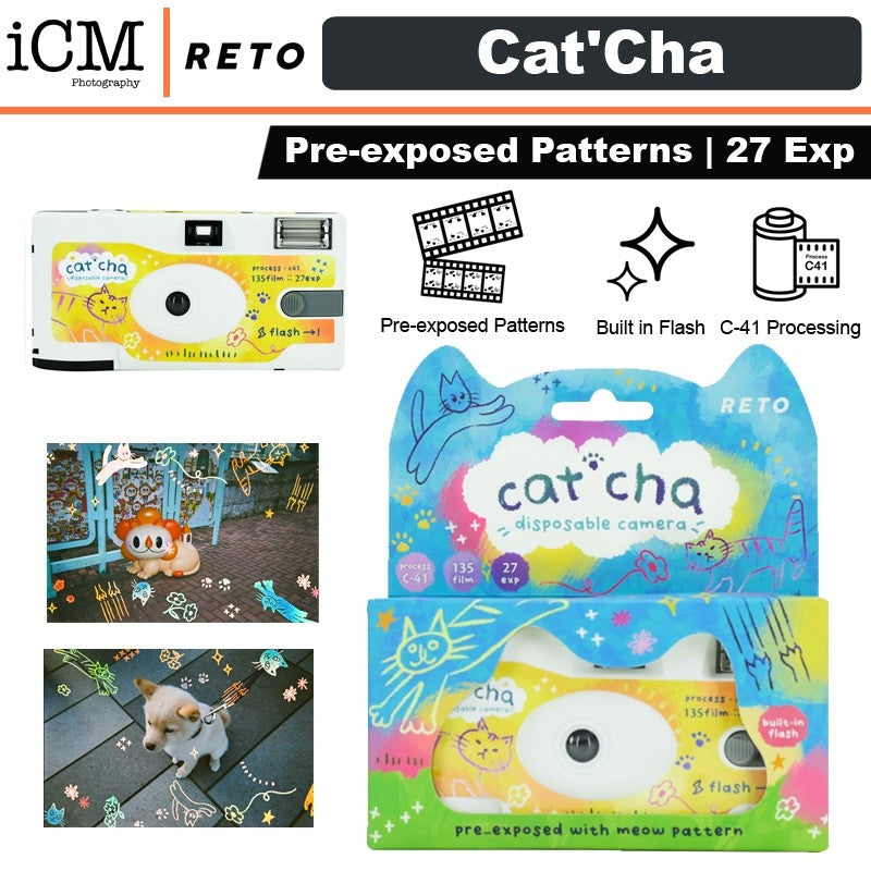 RETOCOLOR CAT'CHA 400 35mm Disposable Film