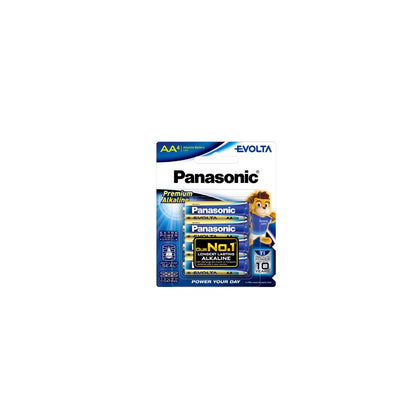 Panasonic Evolta 4pcs AA Premium Alkaline Battery LR6EG/4B