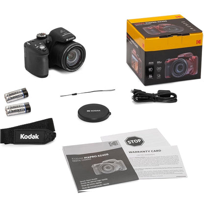 KODAK PIXPRO AZ405 Astro Zoom Bridge Digital Camera 40x Optical Zoom 20.7 MP