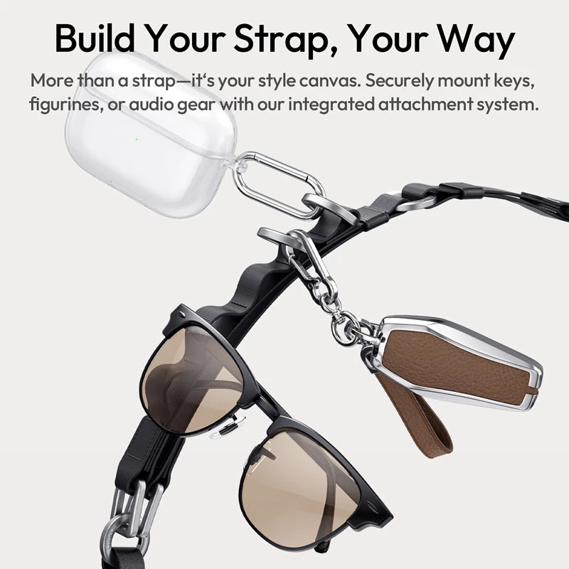 Ulanzi YF01 Y-Flex Strap with Quick Release Buckle 3-in-1 Camera Phone Strap with Charging Cable