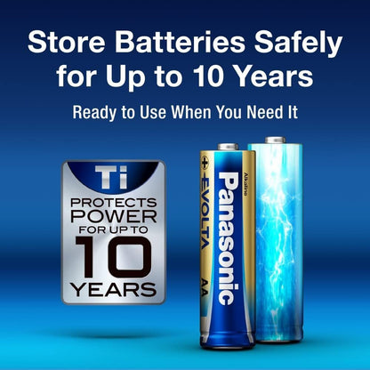 Panasonic Evolta 4pcs AA Premium Alkaline Battery LR6EG/4B